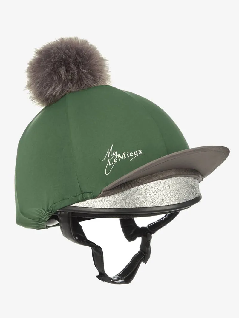 Le Mieux Pom Hat Silk Hunter Green